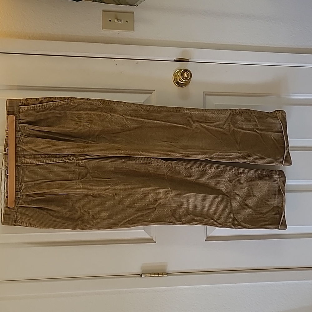 Vintage brown corduroy pants by French designer 32"x32"
